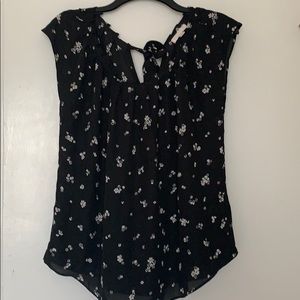 LC Lauren Conrad Pleated Collar Blouse